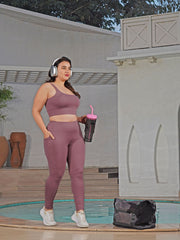 Mauve Flow Activewear