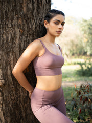 Mauve Flow Activewear