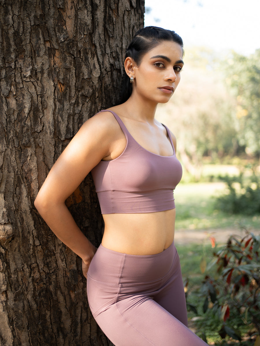 Mauve Flow Activewear